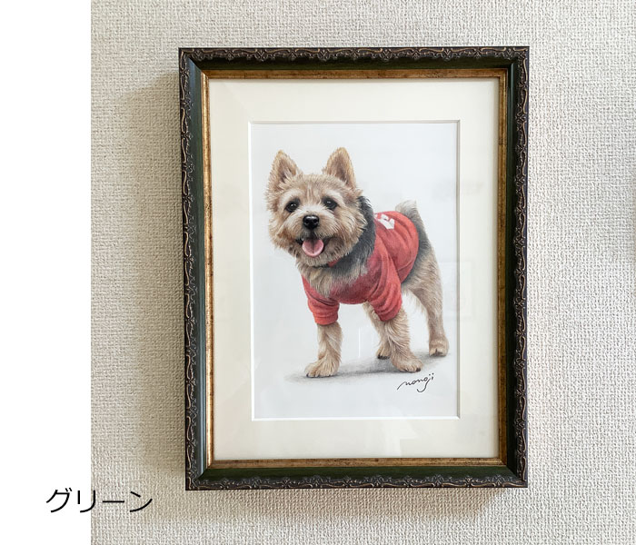 犬の似顔絵・肖像画