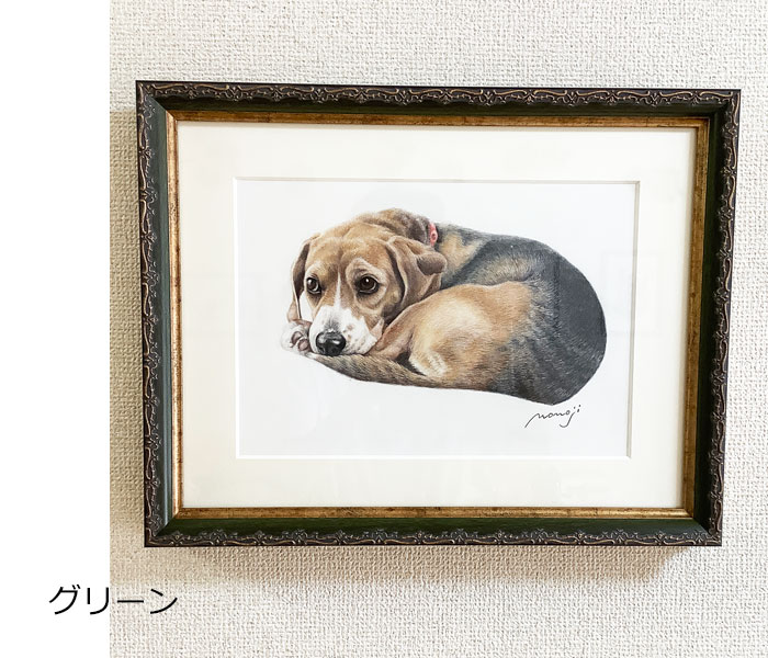 犬の似顔絵・肖像画
